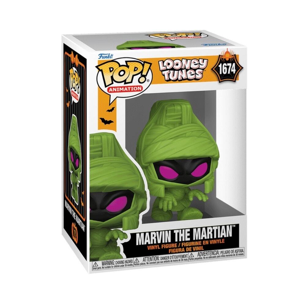 Marvin the Martian Funko Pop #1674 Looney Tunes Animation Vinyl Figure Vaulted